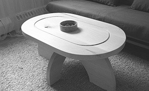 Cardinal coffee table